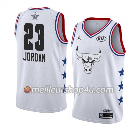 Maillot Basket Homme Chicago Bulls Michael Jordan 23 2019 All-Star Jordan Brand Blanc Swingman